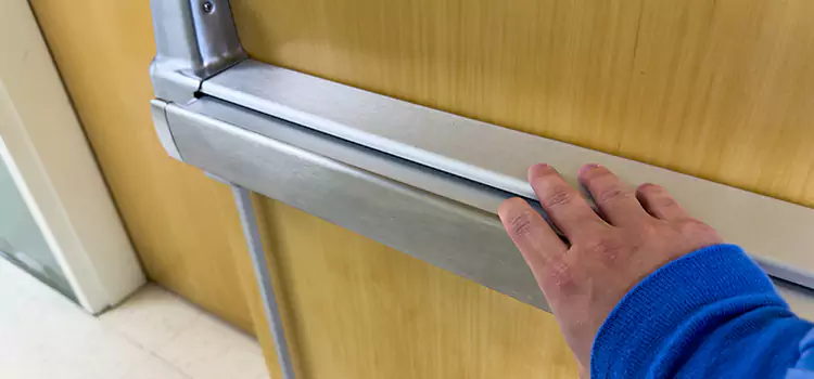 Installing a Push Bar on a Door Beckley